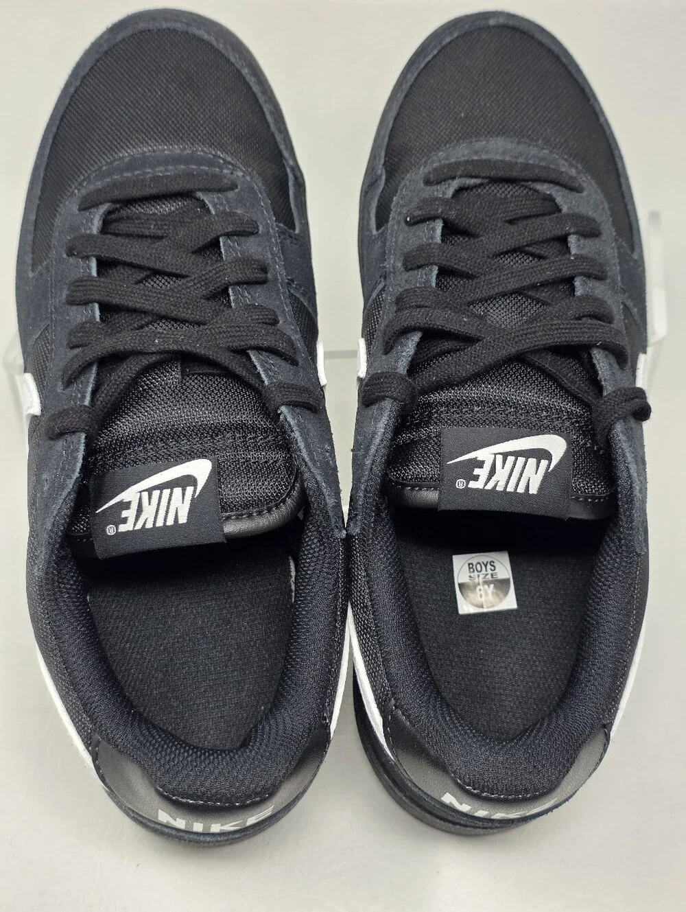 Nike Field General Big Kids  Casual Shoes IF0465-001 Black White  6Y Youth New